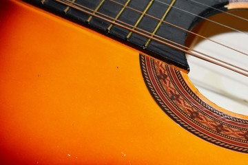Naklejka premium Acoustic guitar