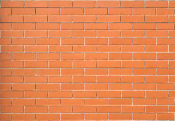 Orange brick wall. Background with space for your text.