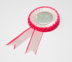 award badge with ribbon