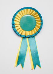 award badge with ribbon