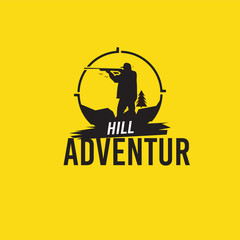 Template Hill Adventure Logo For Your Team