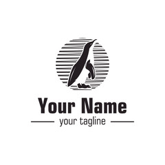 Template Penguin Logo for your team