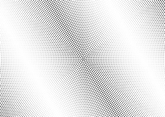 Abstract halftone dotted background. Futuristic grunge pattern, dot and circles.  Vector modern optical pop art texture for posters, sites, business cards, cover, postcards, labels, stickers layout.