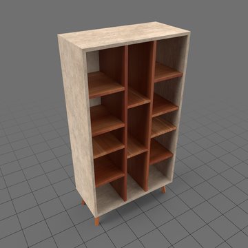 Scandinavian style bookshelf