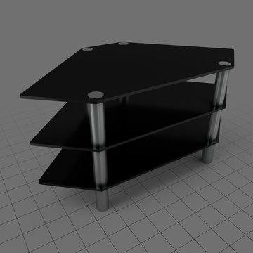 Corner TV unit