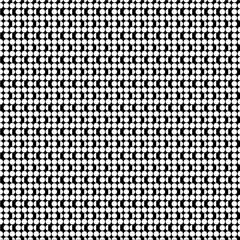 Black and white abstract vector abstract pattern from circles and semicircles. Seamless background.