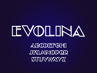 Elegant awesome alphabet letters font and number. Classic Lettering Minimal Fashion Designs. Typography fonts regular uppercase and lowercase. vector illustration