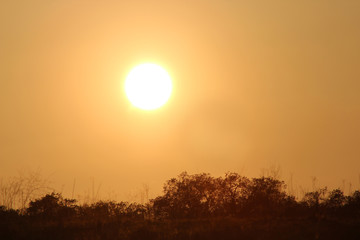 Nice photo of sunset sky