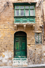 Fototapeta na wymiar typical Malta house