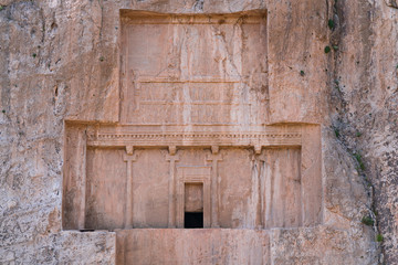 Tomb of Darius the Great, Naqsh-e Rostam Necropolis, Fars Province, Iran, Western Asia, Asia, Middle East, Unesco World Heritage Site