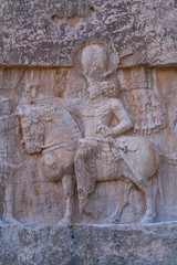 Tomb of Darius the Great, Naqsh-e Rostam Necropolis, Fars Province, Iran, Western Asia, Asia, Middle East, Unesco World Heritage Site
