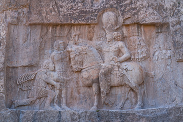 Tomb of Darius the Great, Naqsh-e Rostam Necropolis, Fars Province, Iran, Western Asia, Asia, Middle East, Unesco World Heritage Site