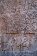 Tomb of Darius the Great, Naqsh-e Rostam Necropolis, Fars Province, Iran, Western Asia, Asia, Middle East, Unesco World Heritage Site