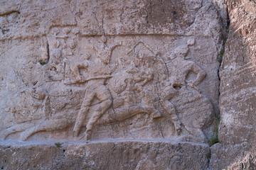 Tomb of Darius the Great, Naqsh-e Rostam Necropolis, Fars Province, Iran, Western Asia, Asia, Middle East, Unesco World Heritage Site