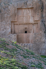 Plakat Tomb of Darius the Great, Naqsh-e Rostam Necropolis, Fars Province, Iran, Western Asia, Asia, Middle East, Unesco World Heritage Site