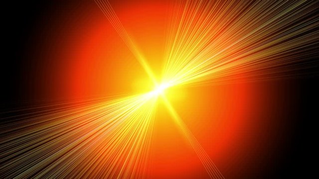 Light Rays Animation Loop Red Chakra