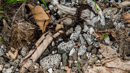 Rough gravel texture for natural grunge background