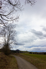 Obraz premium stormy cloudy sky