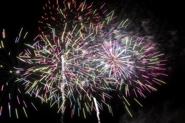 fireworks for July 14