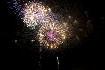 fireworks for July 14