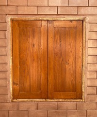 old wooden door , old wooden windows