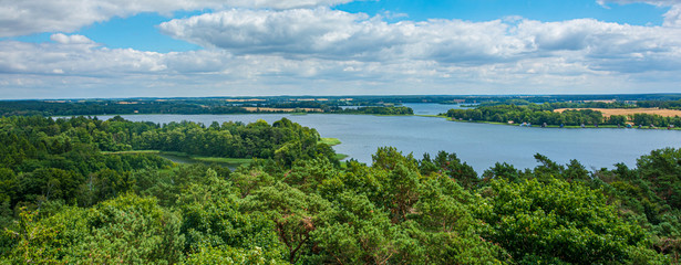 Krakower See, Krakow am See, Mecklenburgische Seenplatte, Luftaufnahme, Vogelperspektive, Drohnenaufnahme, 