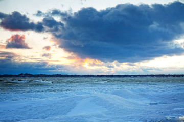 West Across Abino Bay