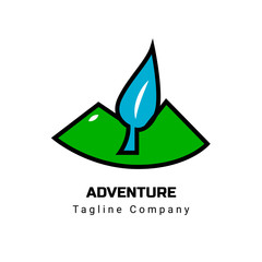 Adventure Logo Template Elegant