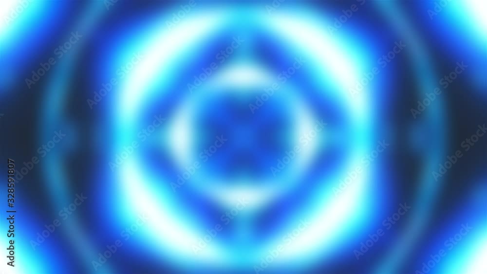 Poster blurred glittering particles floating through space, computer generated. 3d rendering of gaseous mys