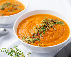 VEGAN PUMPKIN SOUP