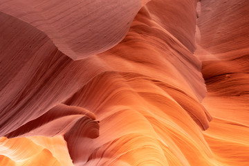 antelope slot canyon - colorful waves inside sandstone walls