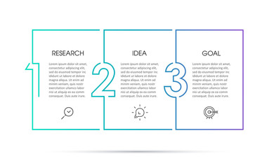 Vector infographic template