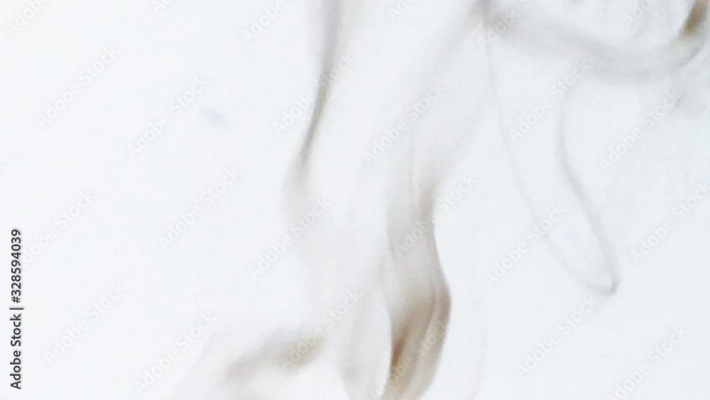 Poster abstract smoke wavy pattern flowing on color background