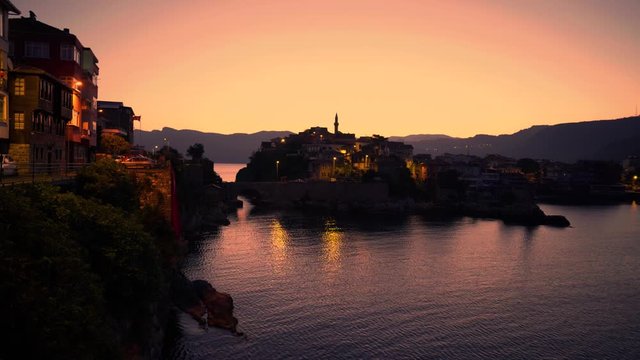 Sunrise in Amasra, Bartin, Turkey
