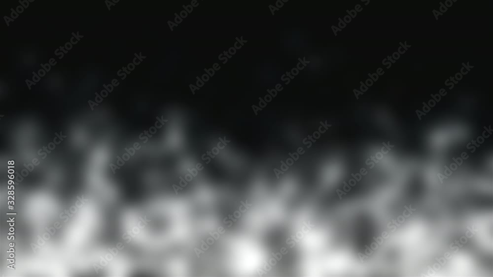 Poster blurred glittering particles floating through space, computer generated. 3d rendering of gaseous mys