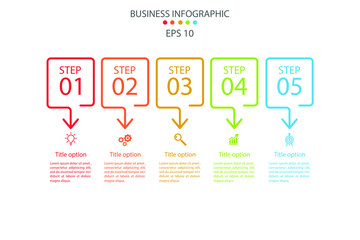 Infographic template design, infographic element