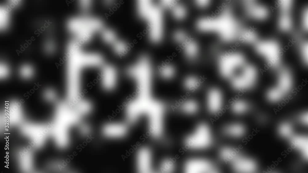 Poster blurred glittering particles floating through space, computer generated. 3d rendering of gaseous mys