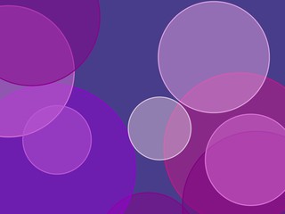 Abstract violet circles illustration background