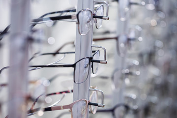 glasses for improving vision on a large display