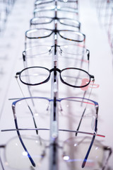 glasses for improving vision on a large display