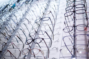 glasses for improving vision on a large display