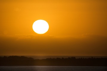 Levé de soleil sur Varadero, Cuba