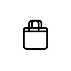 Vector illustration, shopping bag icon design