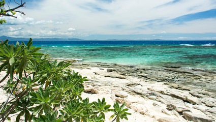 Tropical Beach, Beachcomber Island Fiji © Gary