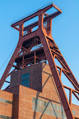 Doppelbock F&ouml;rderger&uuml;st im Bergwerk