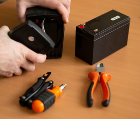repair of uninterruptible power supply.