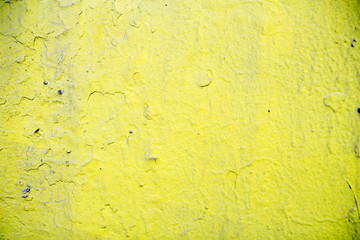 Yellow cement wall texture Dirty