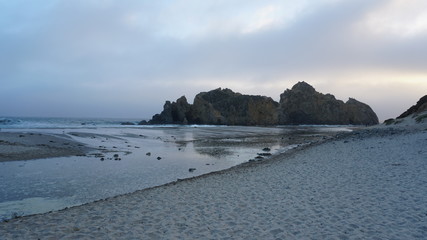 beach and rocks