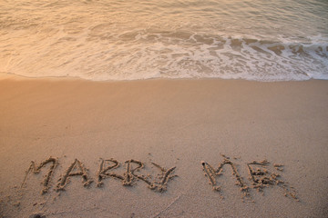 marry me sign image