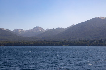 View of the Quetrihue Peninsula in Villa la Angostura, Patagonia Argentina